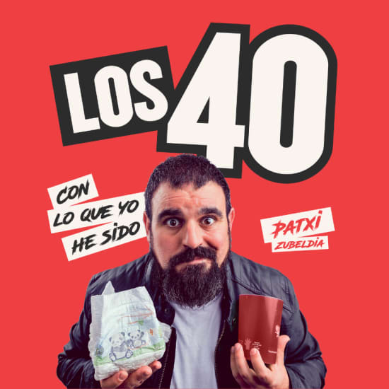 Official cover of the event Los 40: con lo que yo he sido