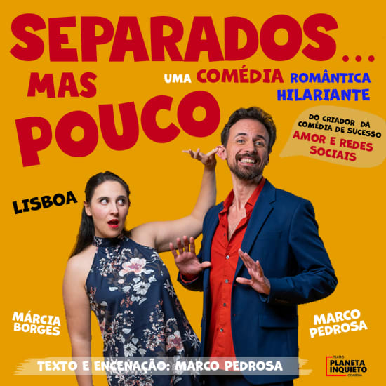 Official cover of the event Comédia SEPARADOS... MAS POUCO