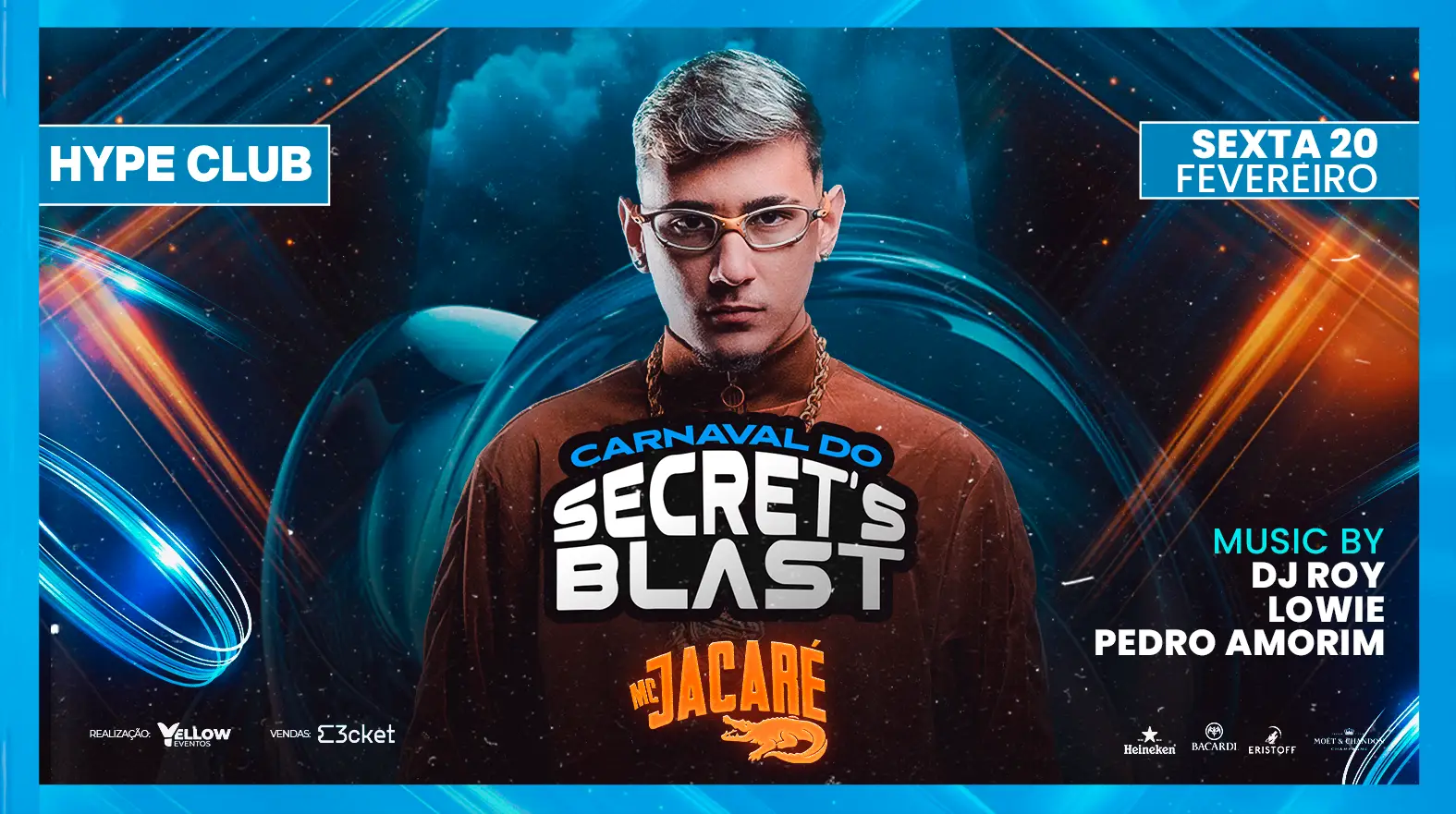Official cover of the event MC Jacaré - Secrets Blast