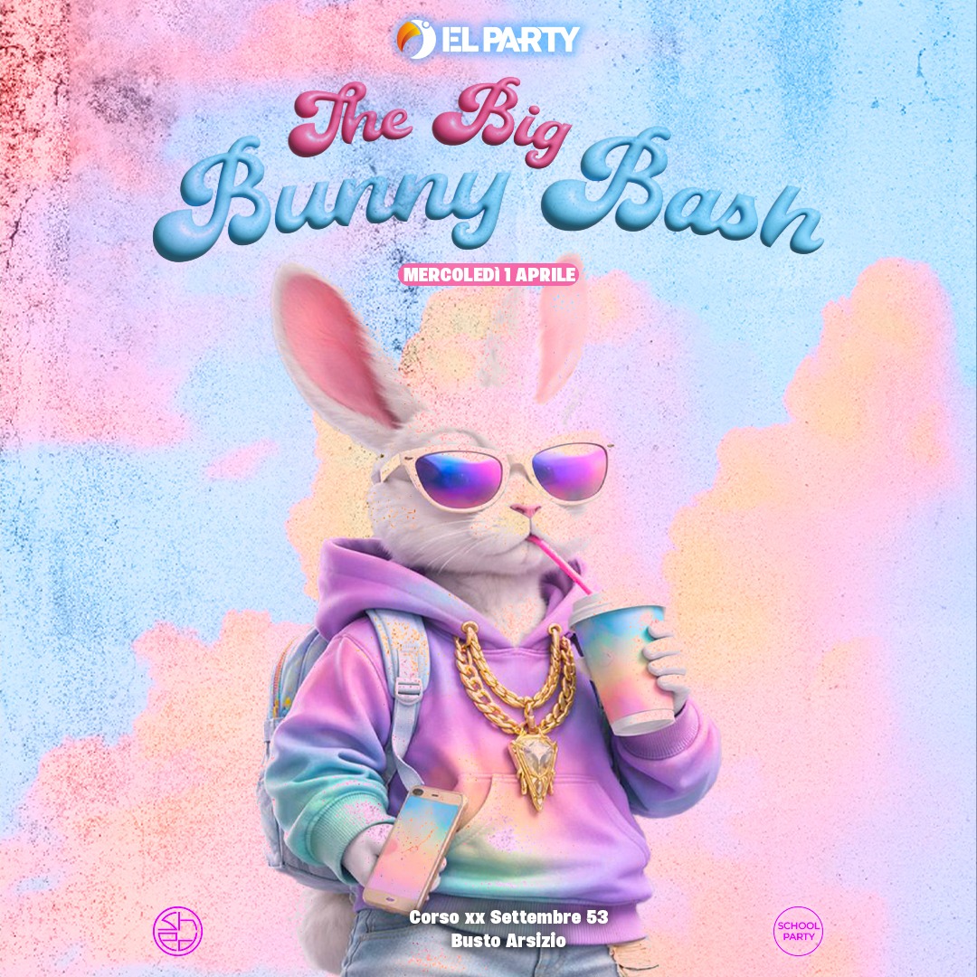 Official cover of the event 01.04 THE BIG BUNNY BASH - EL PARTY @ SHED