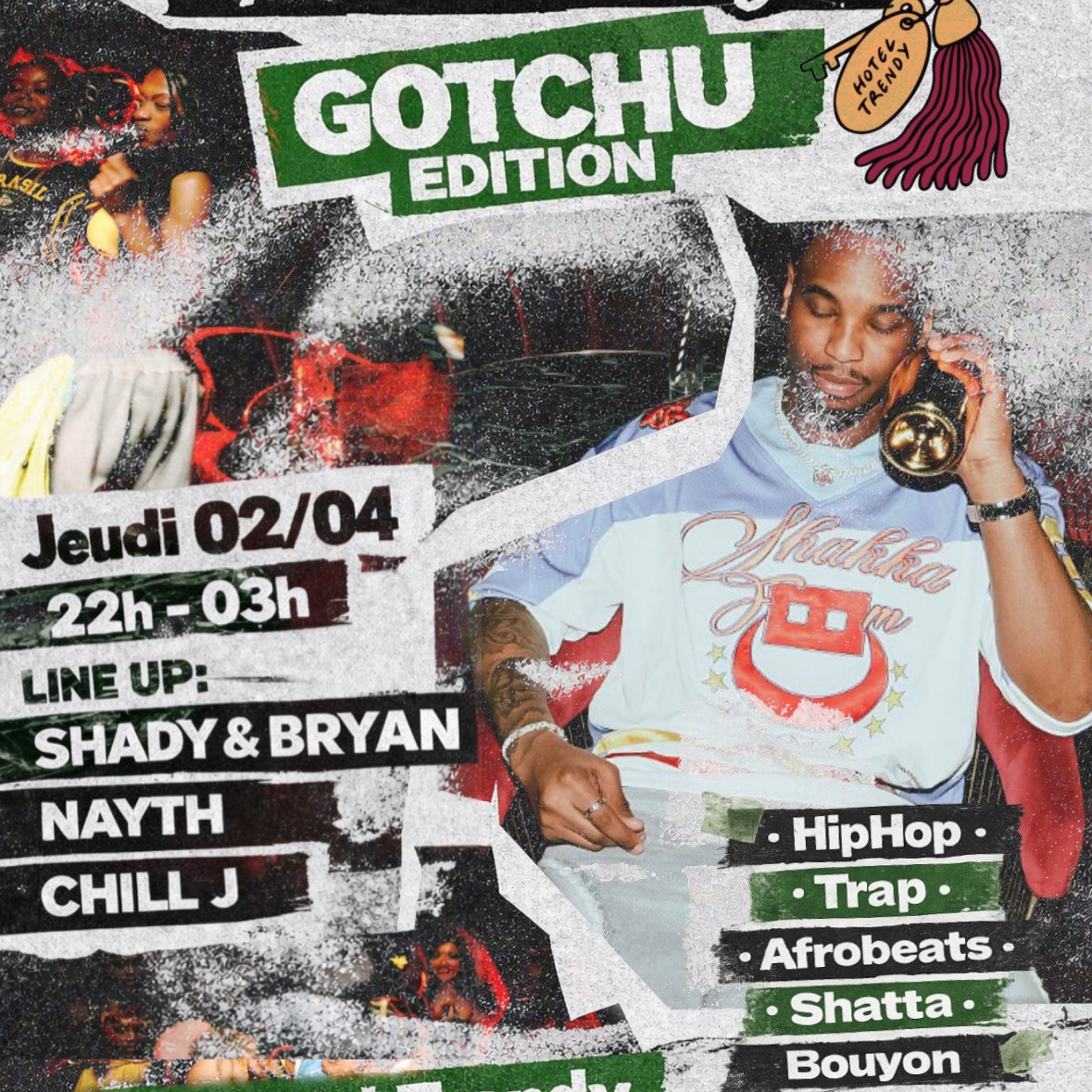 Official cover of the event 32BLOCK x HOTEL TRENDY • THURSDAY 2 APRIL