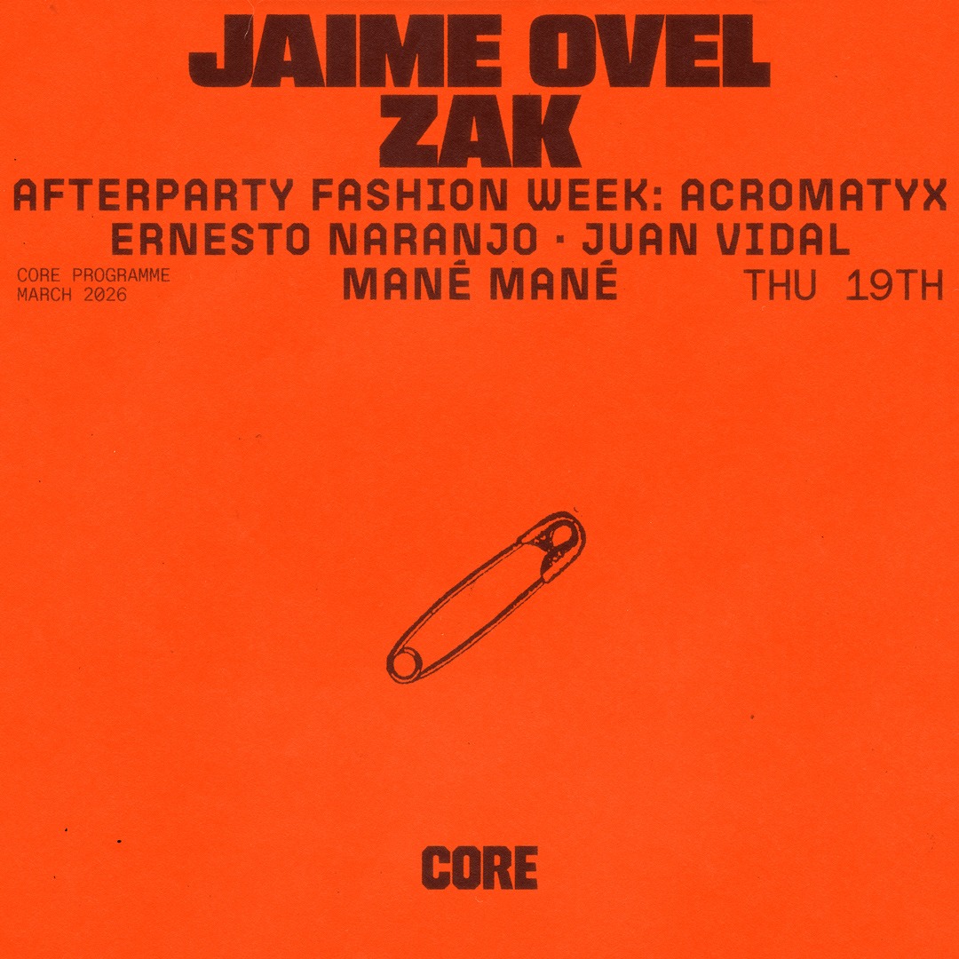 Official cover of the event Afterparty Fashion Week: ACROMATYX, Ernesto Naranjo, Juan Vidal, Mané Mané