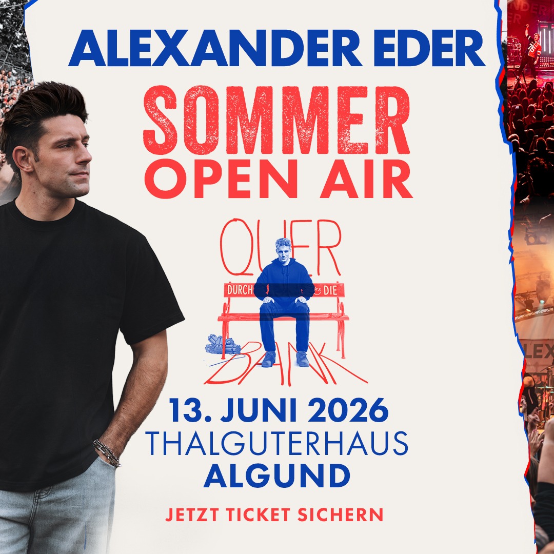 Official cover of the event ALEXANDER EDER & Band | Sommer Open Air - Algund