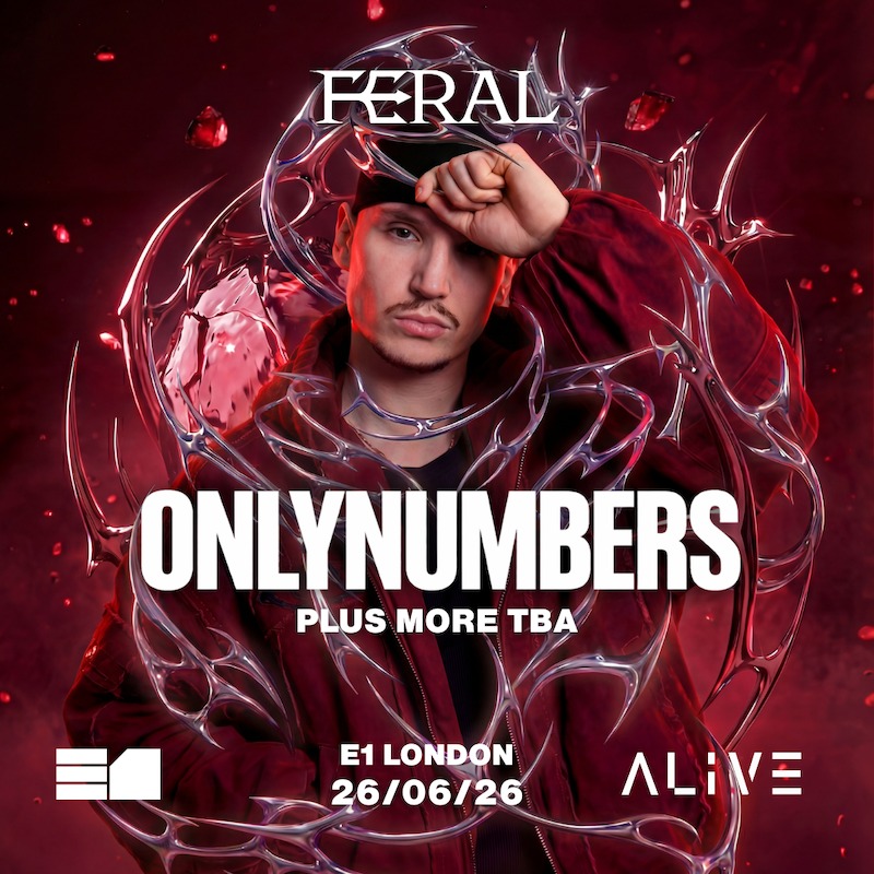 Official cover of the event ALIVE: Feral presents Onlynumbers