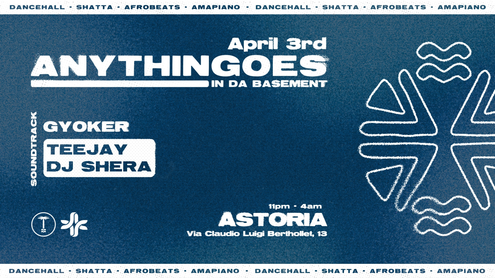 Anythingoes In da Basement: Gyoker, Teejay, Dj Shera at Astoria