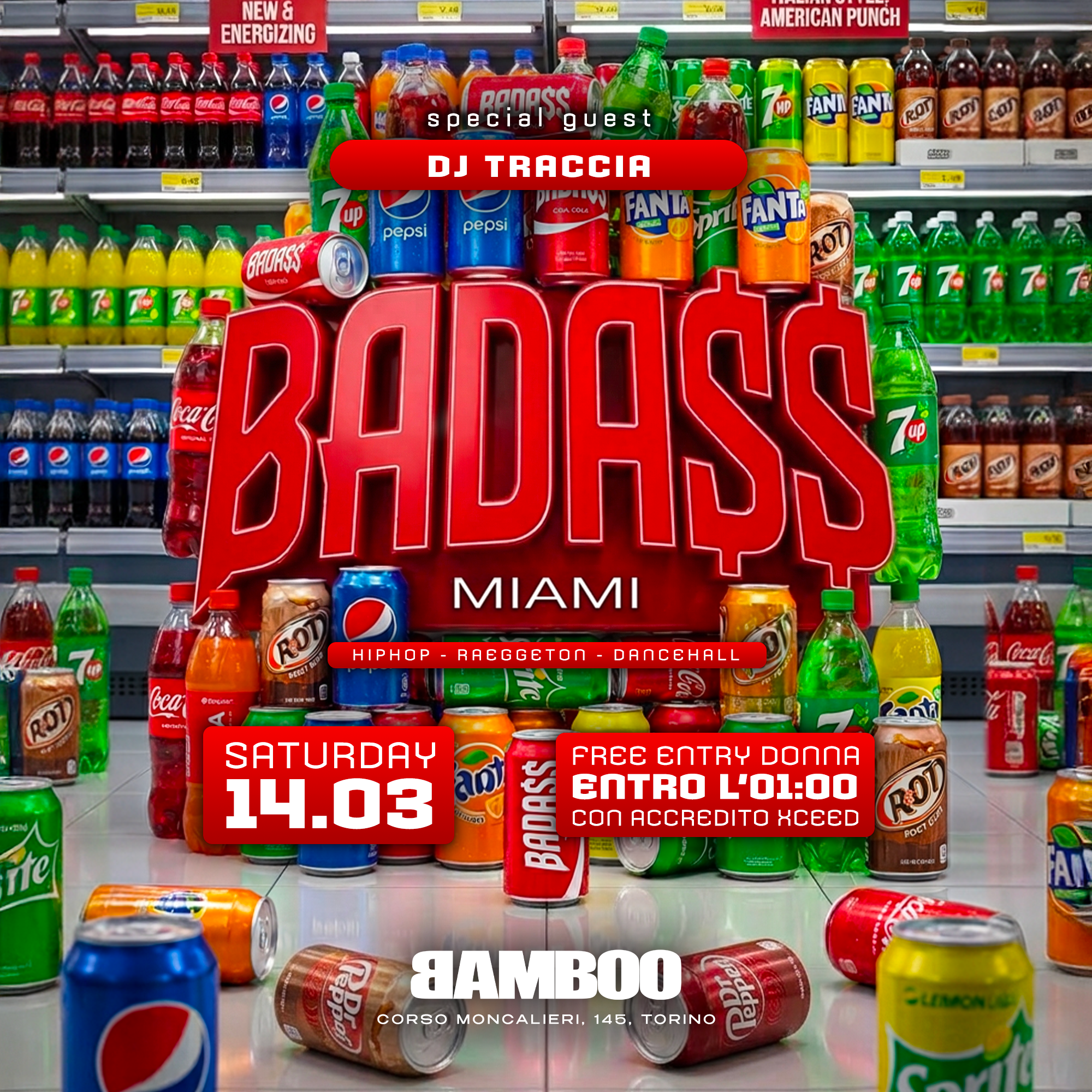 Official cover of the event BADASS - THE URBAN SATURDAY OF TURIN