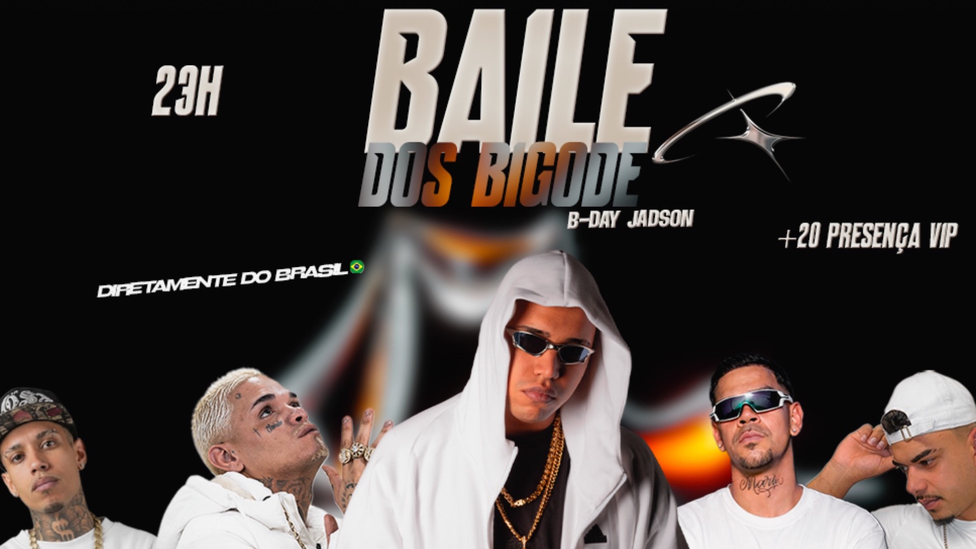 Official cover of the event Baile Dos Bigode - DJ Davi Dog Dog - B-day Jadson