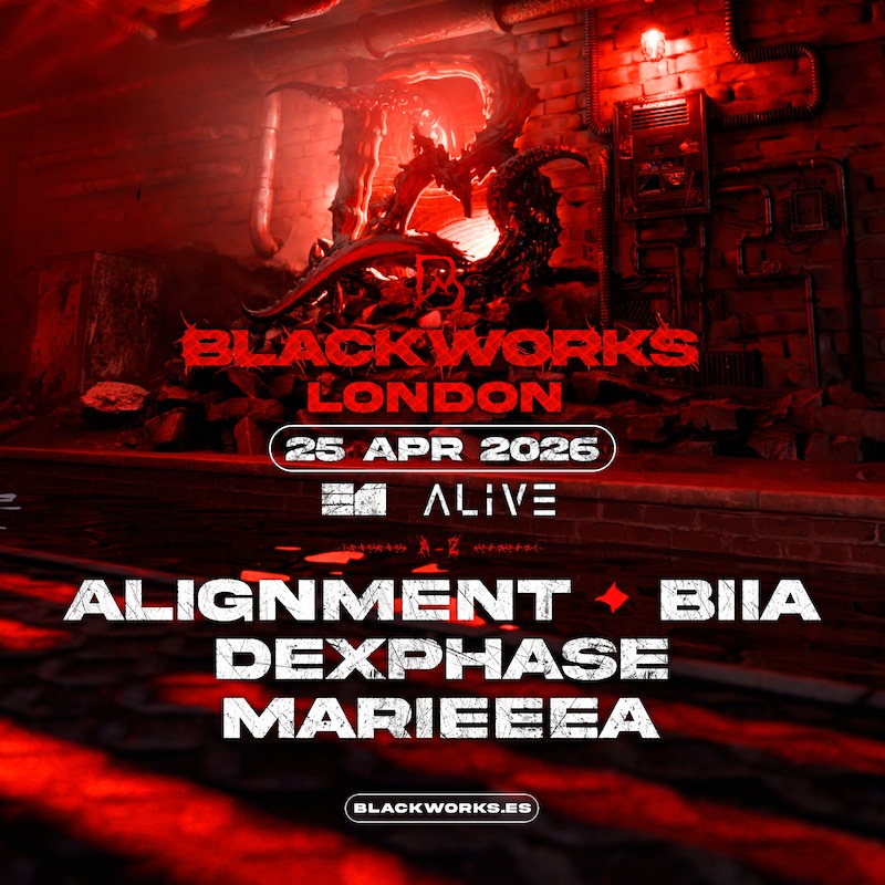 Official cover of the event BlackWorks: Alignment, BIIA, Dexphase & MARIEEEA