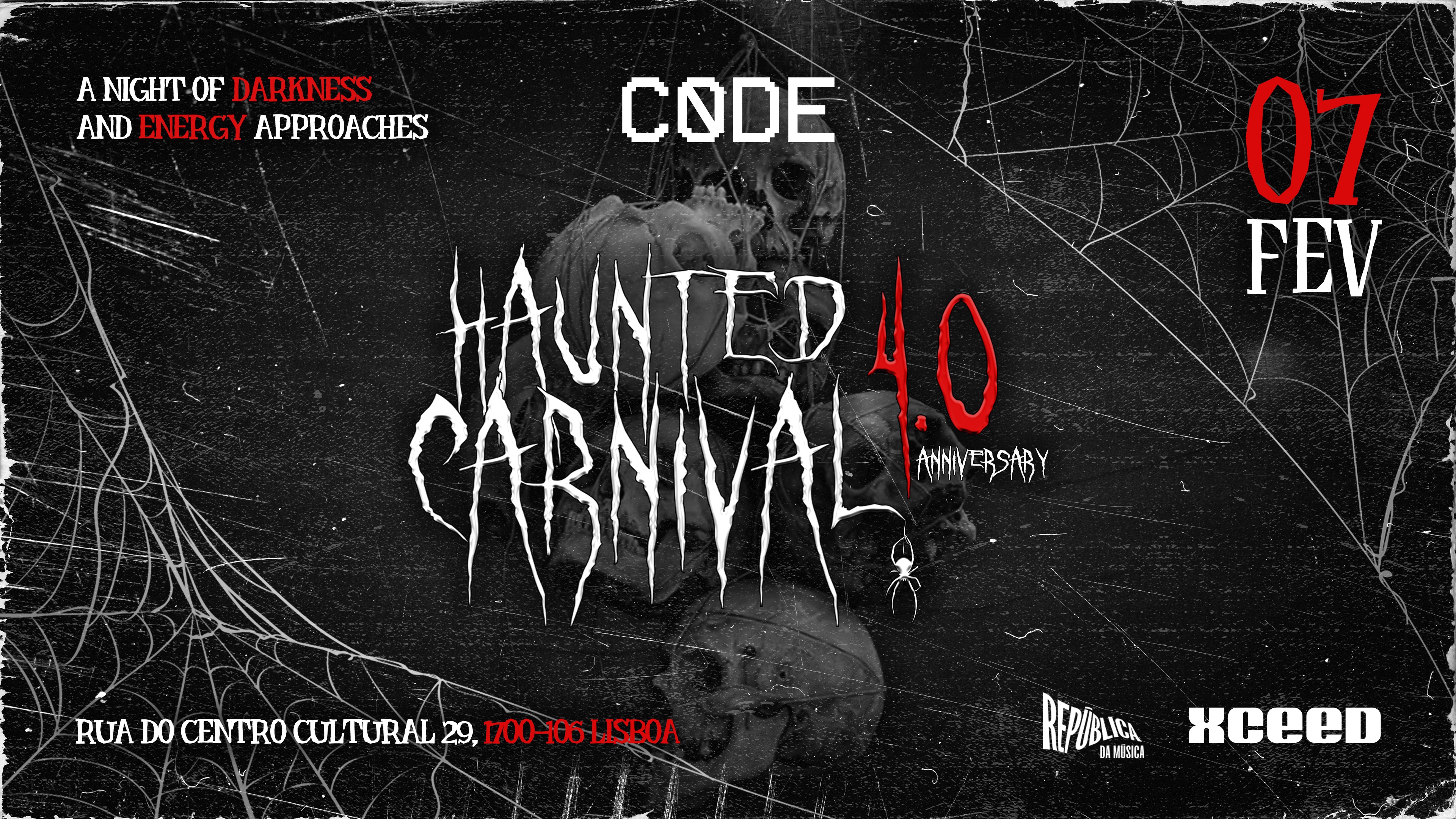 Official cover of the event C0DE - HAUNTED CARNIVAL 4.0 | HARD SPECIAL EDITION