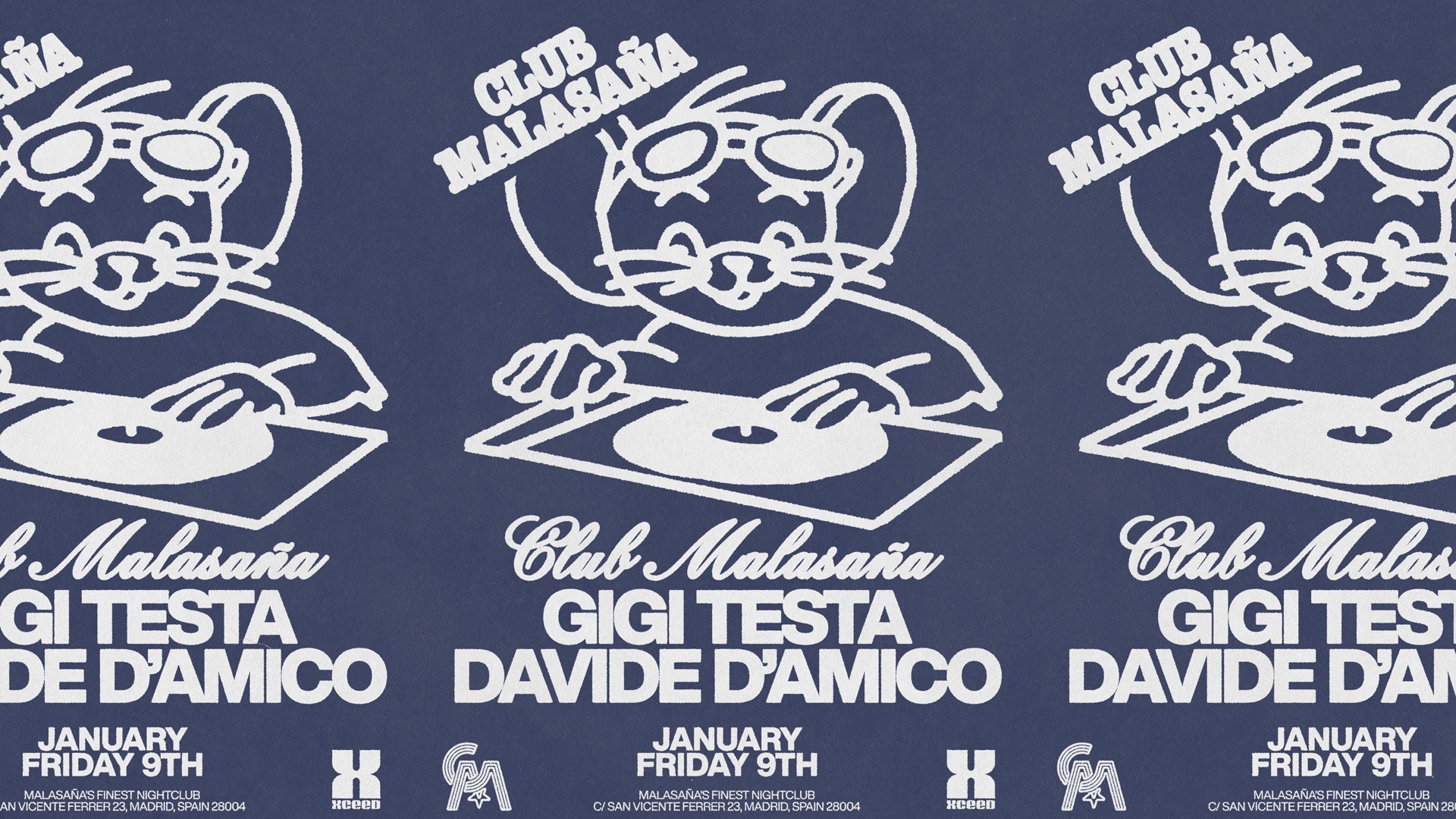 Official cover of the event Davide D'Amico invites Gigi Testa