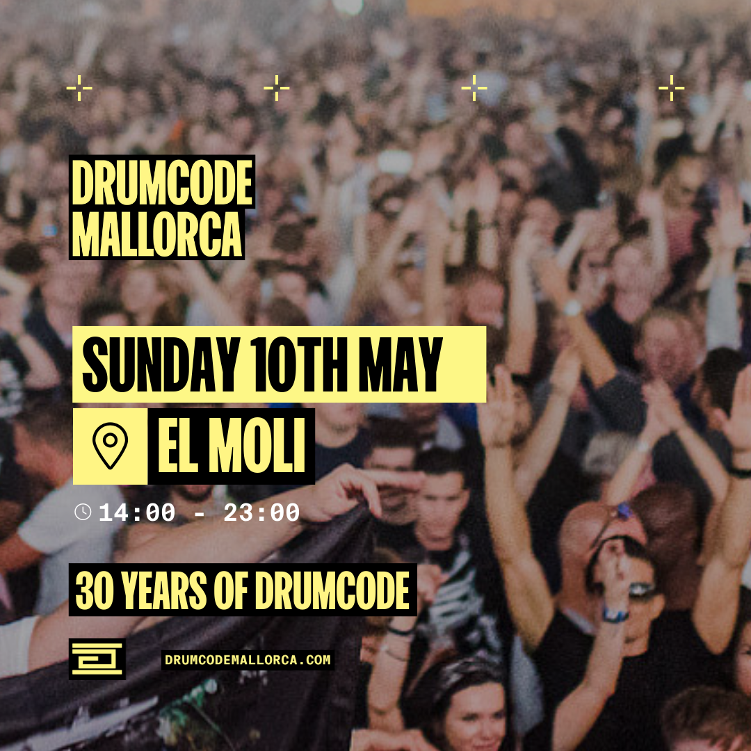 Official cover of the event Drumcode Mallorca Sunday - Adam Beyer, Cirez D + More