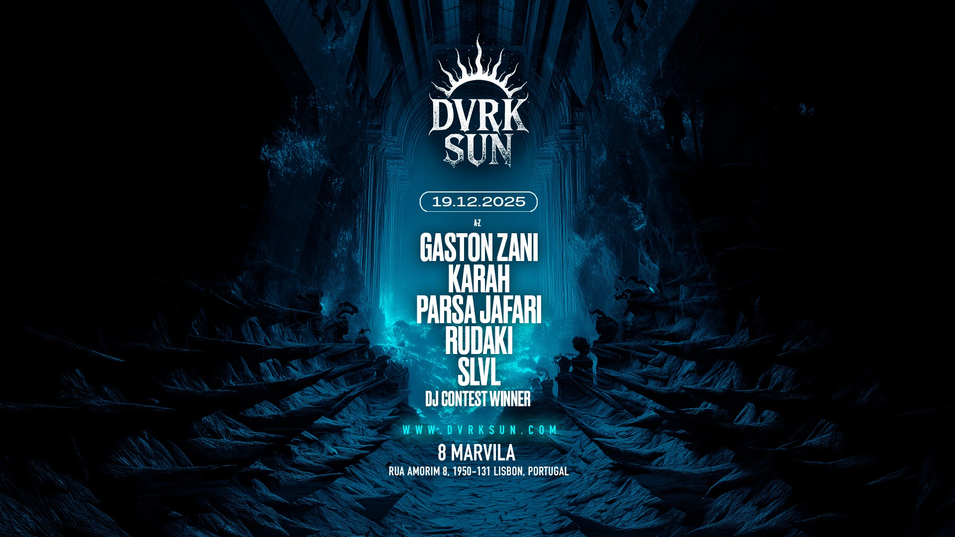Official cover of the event Dvrksun 6.0 with Slvl, Karah, Parsa Jafari, Gaston Zani & More