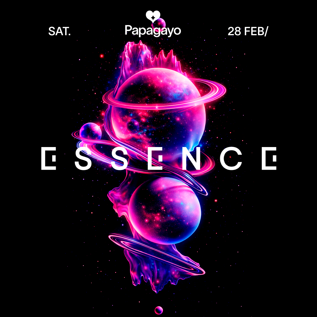 Official cover of the event Essence · Sat. 28th February 2026 · Opening Week