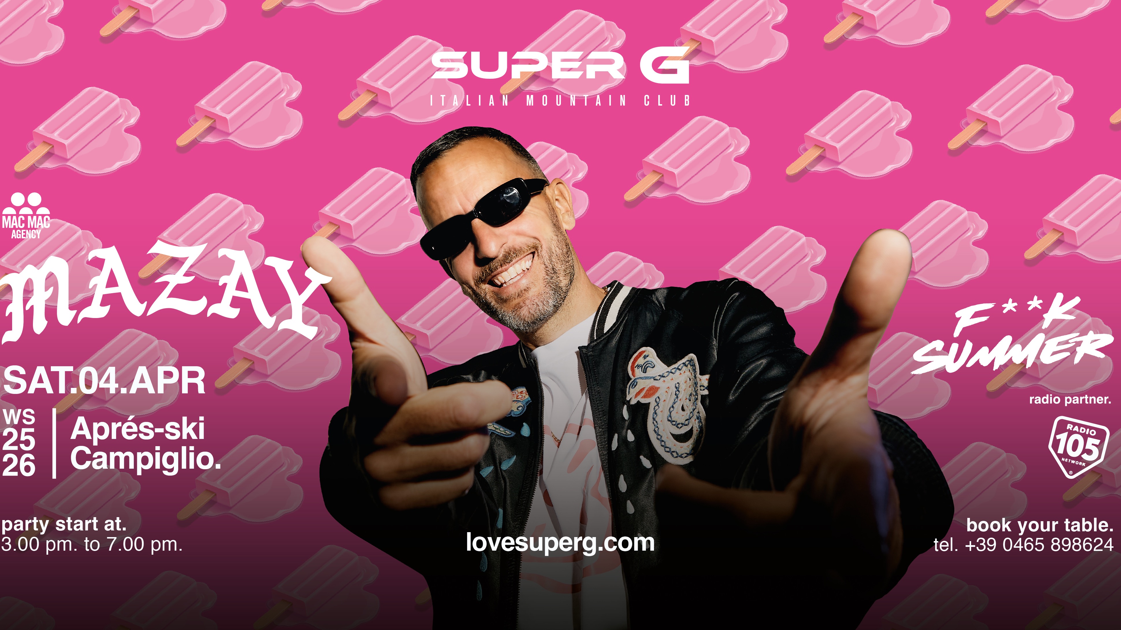 F**K SUMMER presents MAZAY @Super G