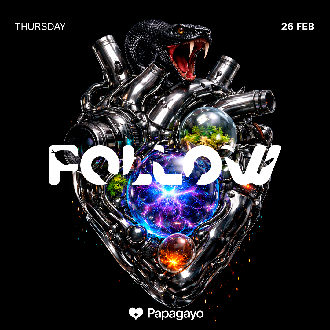 Official cover of the event Follow · Thu. 26th February 2026 · Opening Week