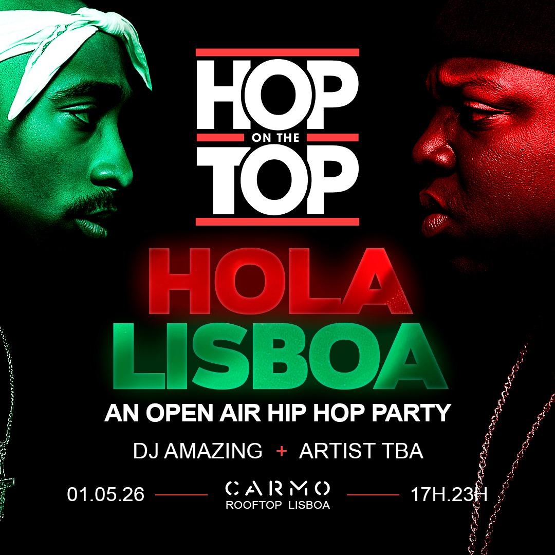 Official cover of the event Hop on The Top - LISBOA (Hip Hop Open Air Party)