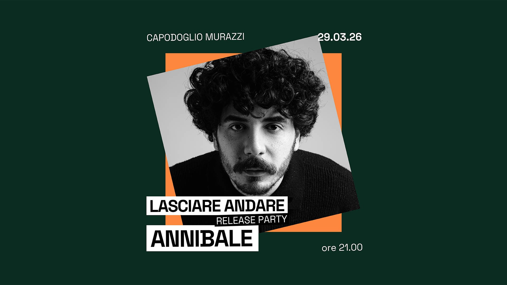 Official cover of the event Lasciare andare - Release Party ✷ Annibale ✷ Capodoglio