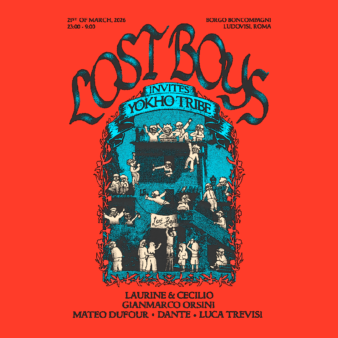 Official cover of the event Lost Boys invites Yokho @Borgo Ludovisi