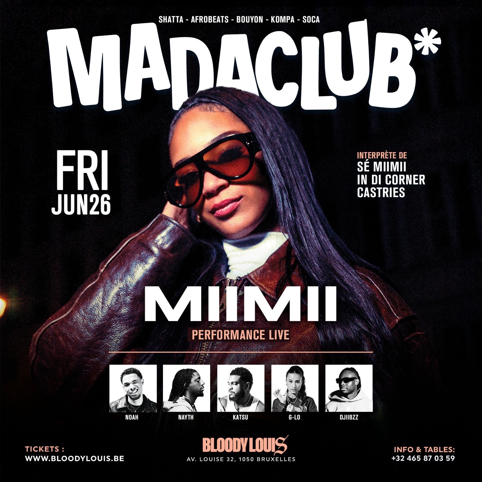 Official cover of the event MIIMII KDS x MADA CLUB | FRI JUNE 26
