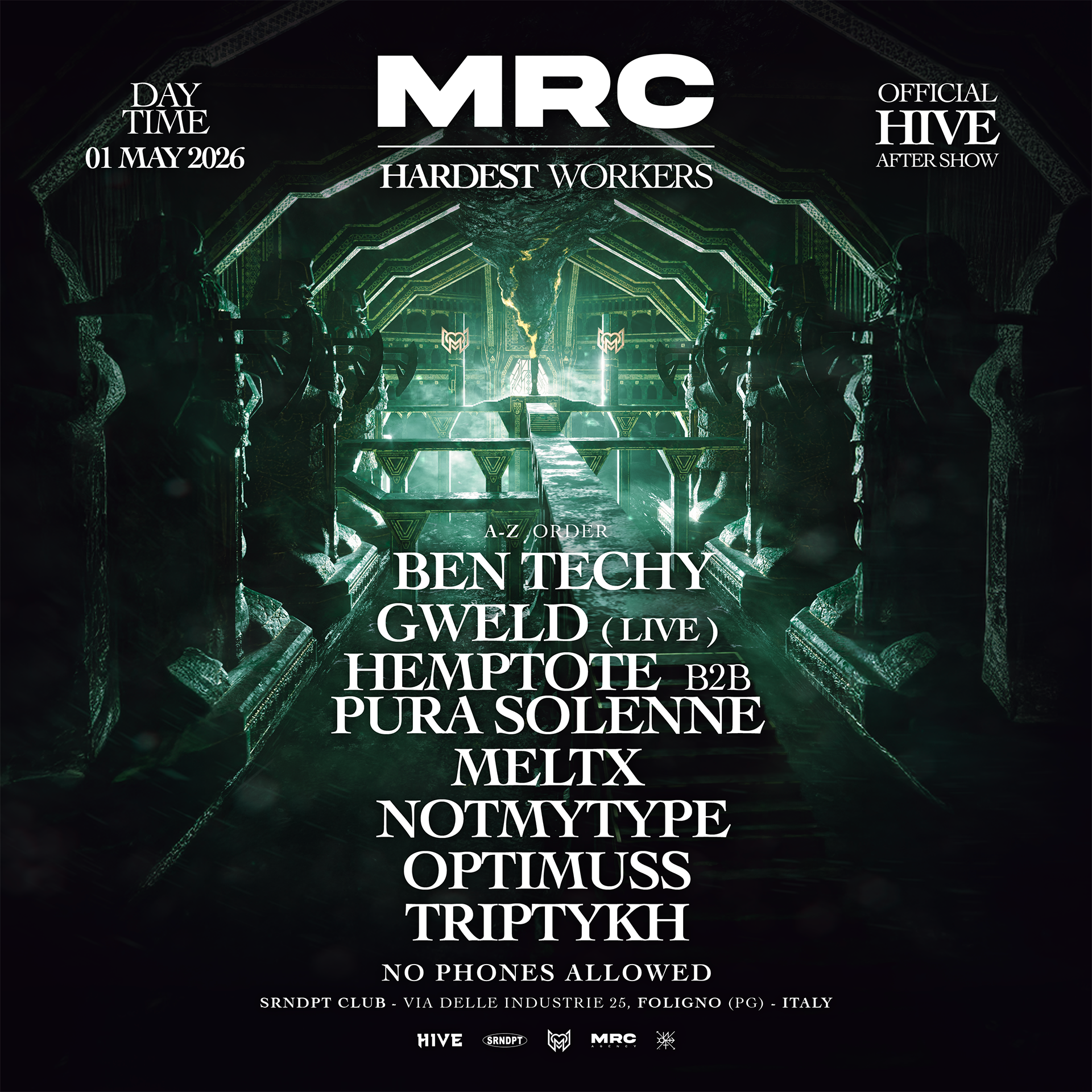 Official cover of the event MRC HARDEST WORKERS (Official HIVE After Show)