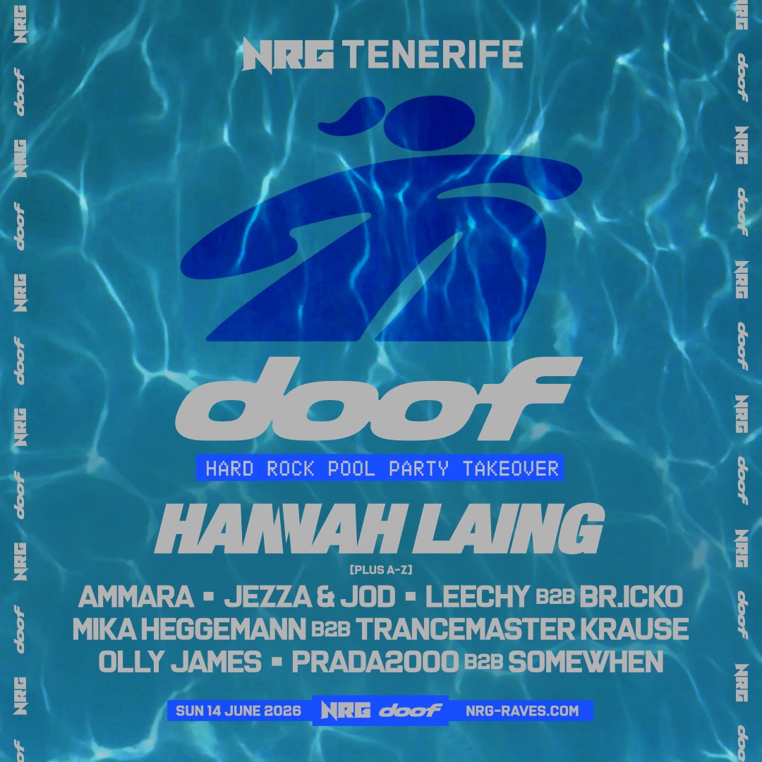 Official cover of the event NRG Tenerife X doof Pool Party Takeover