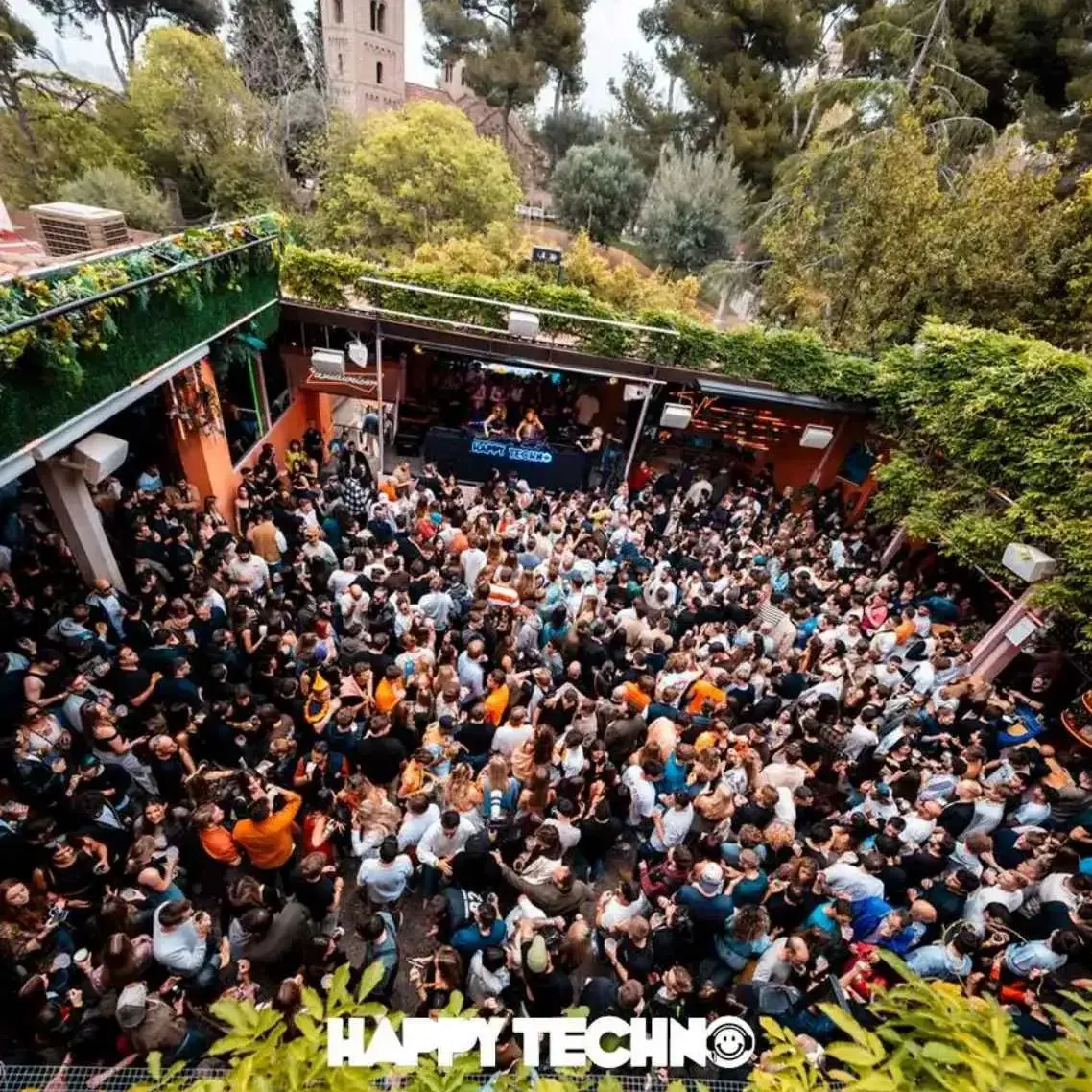 Official cover of the event Opening Happy Techno Barcelona - Open Air / Daytime