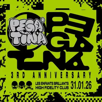 Official cover of the event Pegatina pres. S.O.N.S + Javier Carballo