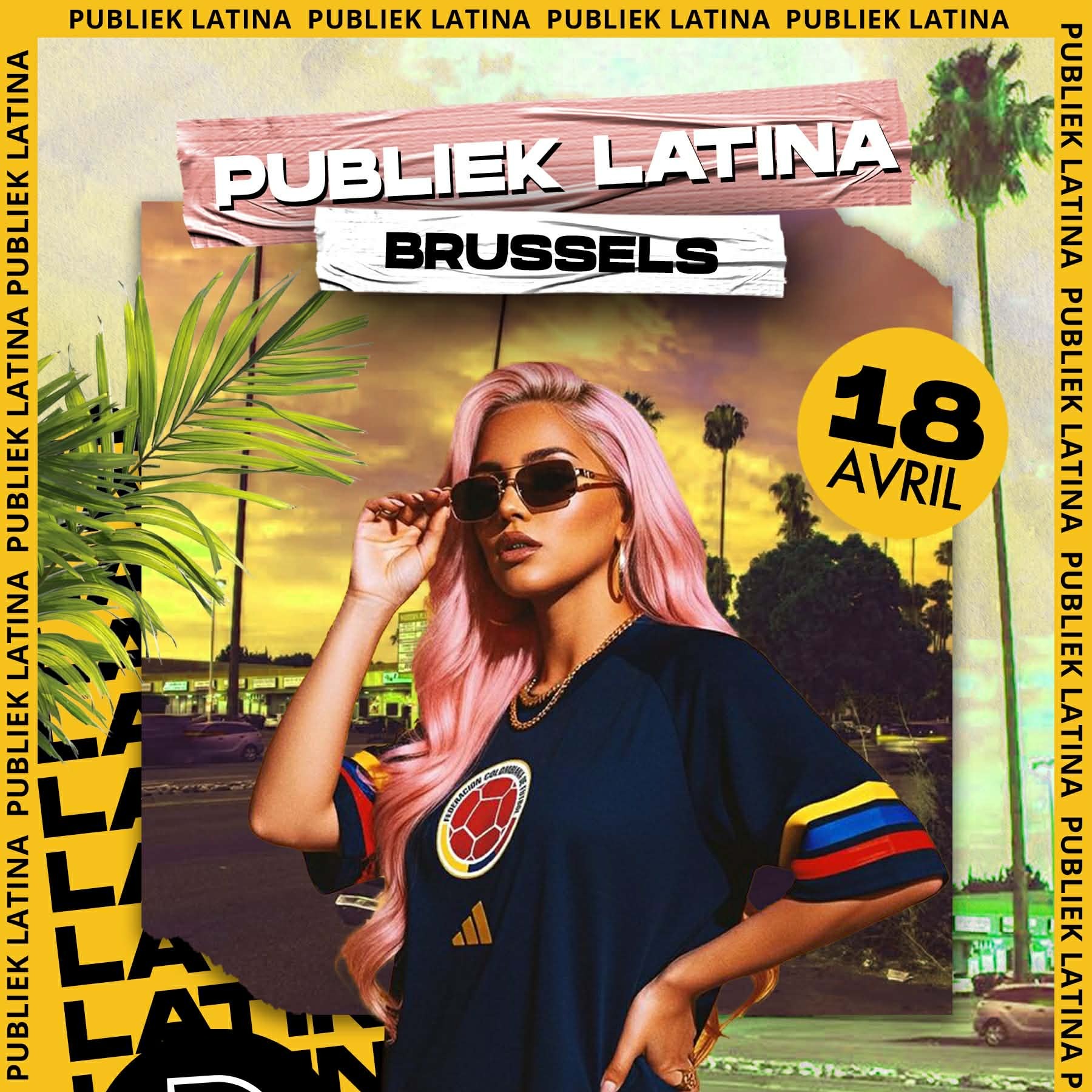 Official cover of the event Publiek Latina x 18.04.26 x Plein Publiek Bruxelles