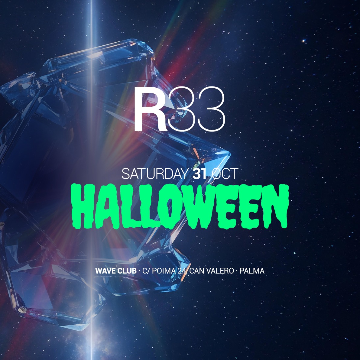 Official cover of the event R33 HALLOWEEN EDITION