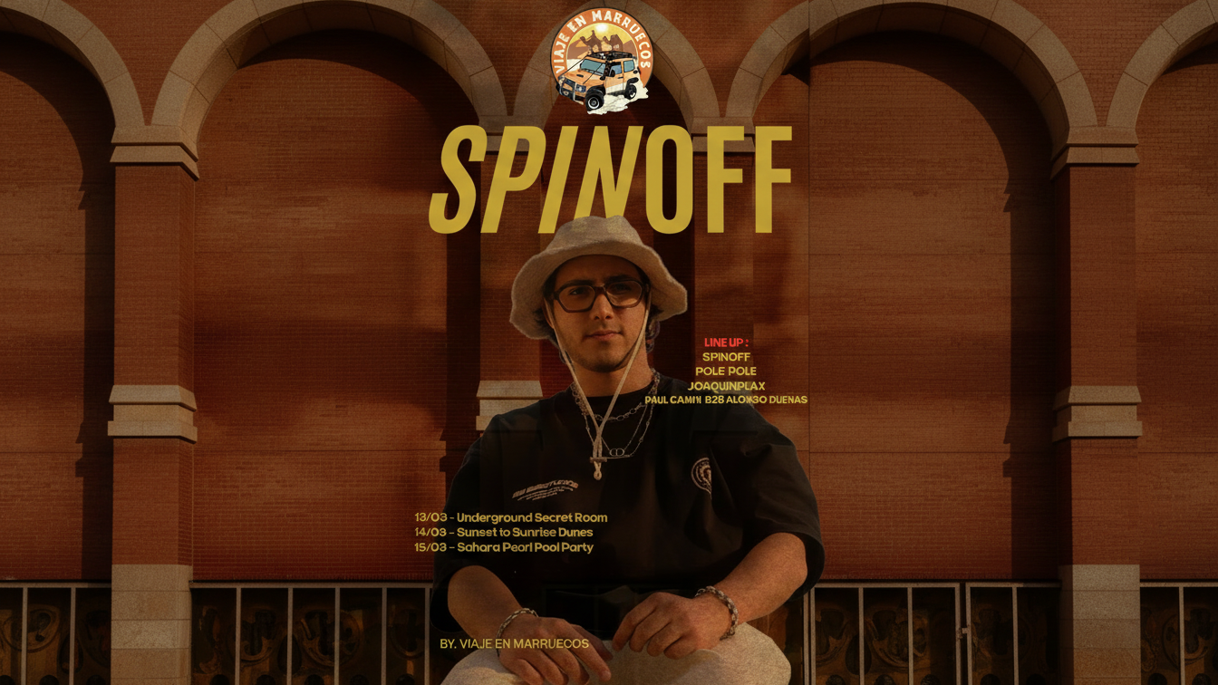 Official cover of the event SAHARA EXPERIENCE by @viajeenmarruecos | March 12–17, 2026 / PUMITAS