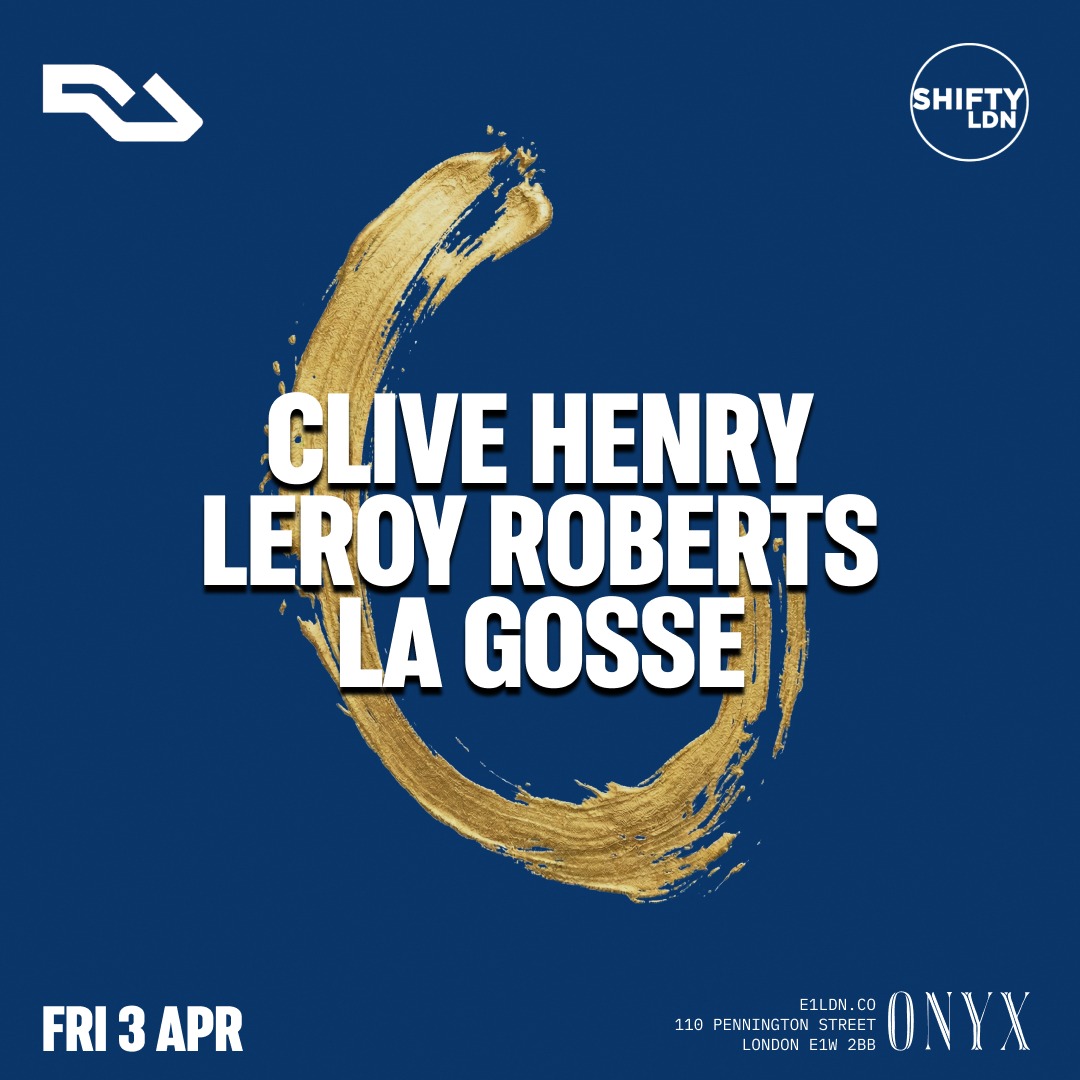 Official cover of the event Shifty: Clive Henry, Leroy Roberts, La Gosse