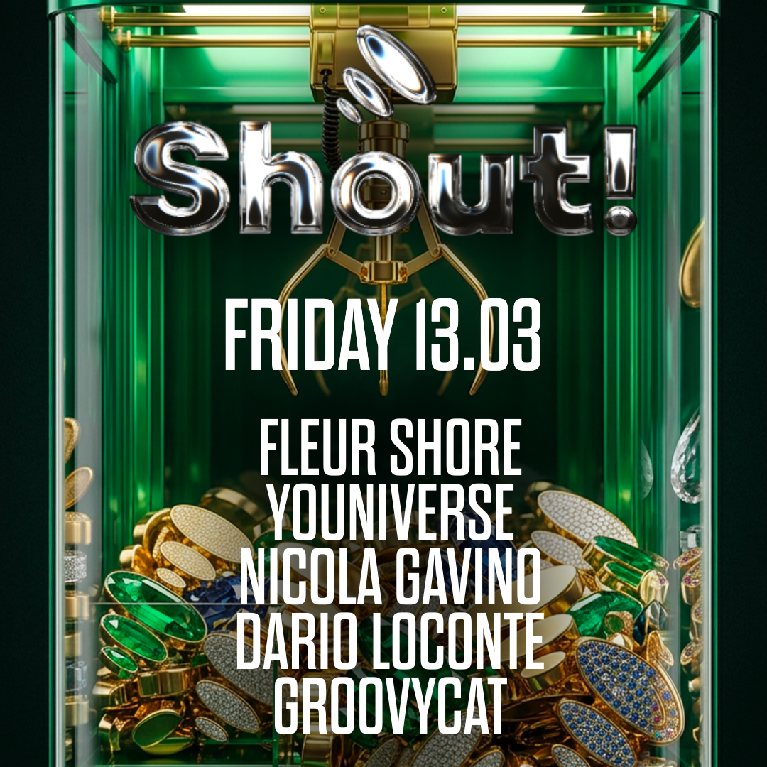 Official cover of the event SHOUT! w/ FLEUR SHORE (is the new black)