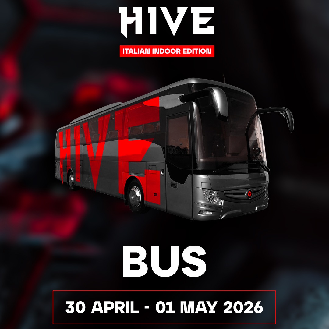 Official cover of the event SHUTTLES SERVICE | 30 April - 01 May, 2026 | HIVE Festival (Italian Indoor Edition), Powered by MRC