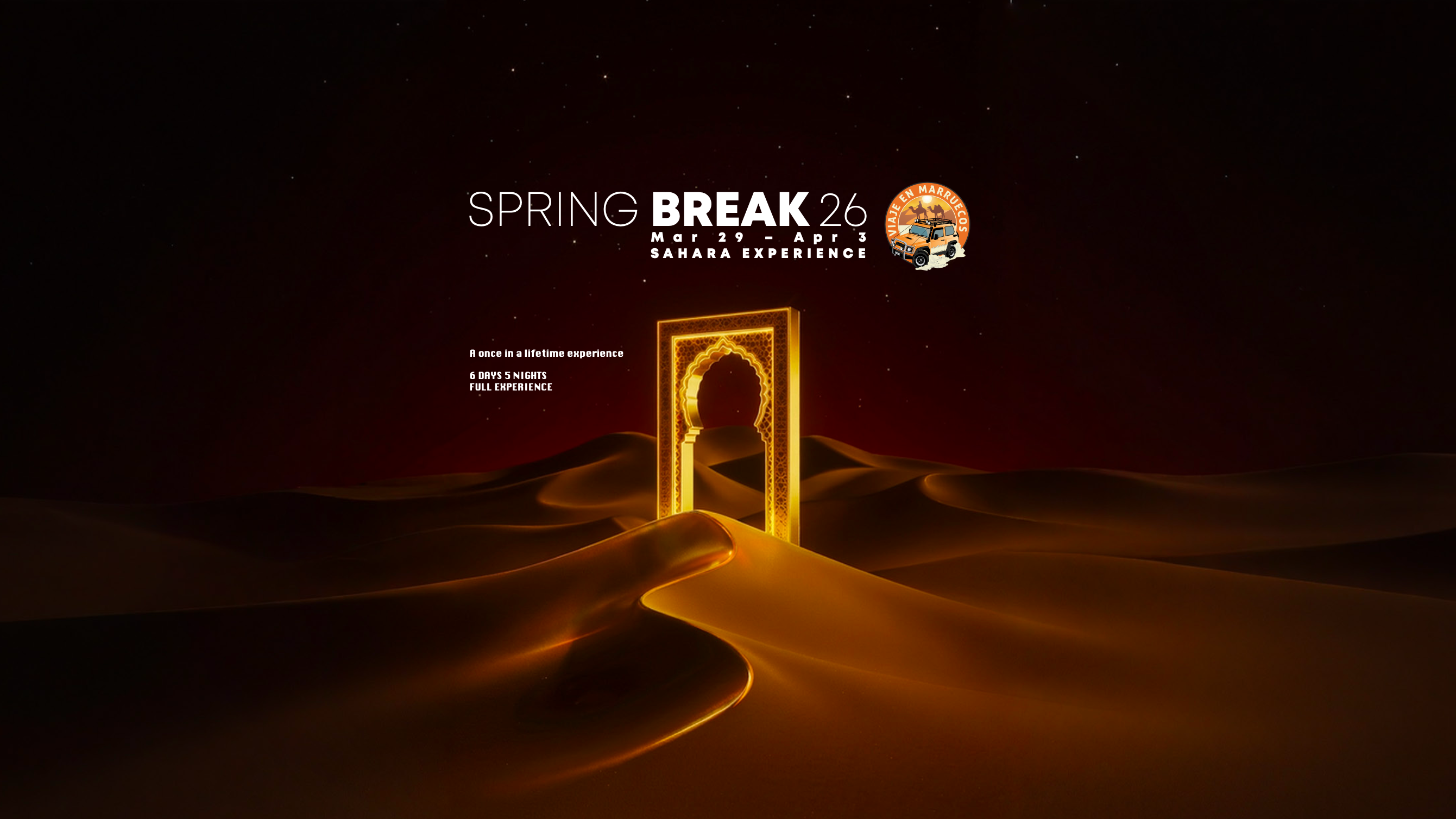 Official cover of the event Spring Break 29 hasta 03 de Abril (MX)