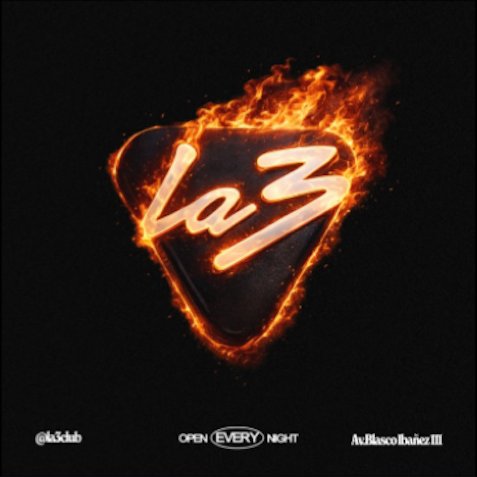 Official cover of the event MARTES 24 | La3 International Club!