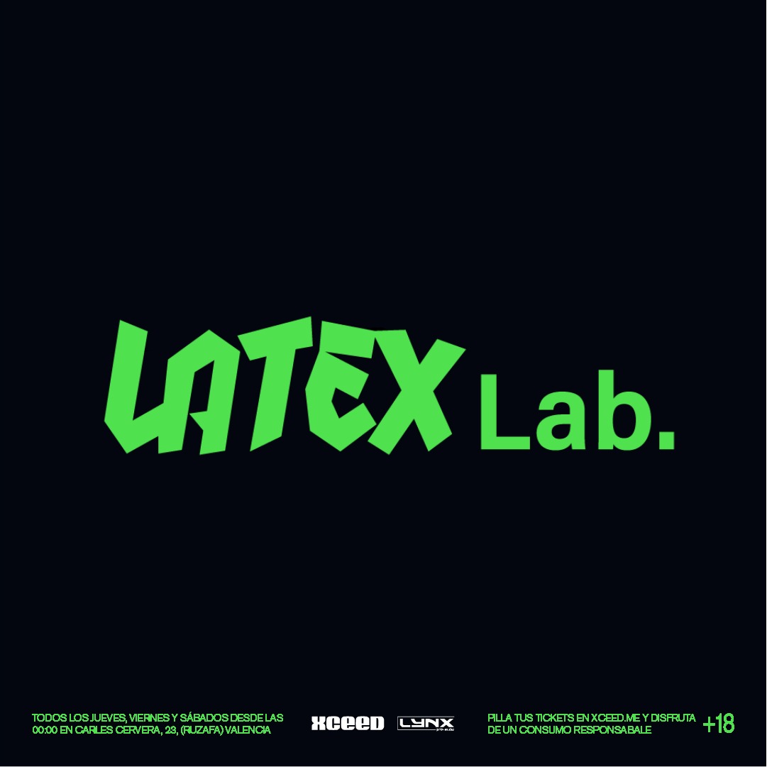 Official cover of the event V20/03 LATEX LAB. W/GRASA: LUCIA GEA + VLADIMIRR en LATEX