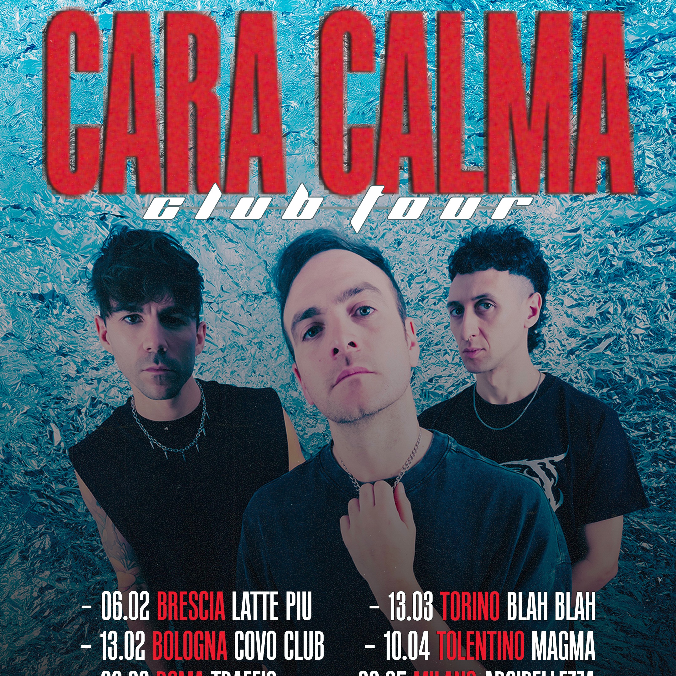 VENERDÌ 10 APRILE - CARA CALMA - NOTTI INDIE at MAGMA