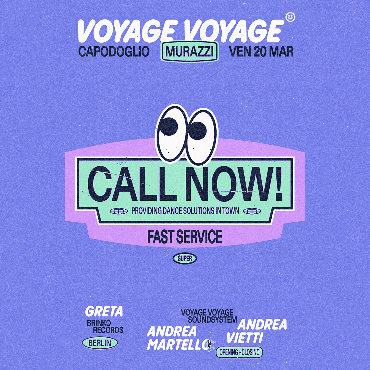 Official cover of the event VOYAGE VOYAGE ✷ PROVIDING DANCE SOLUTIONS