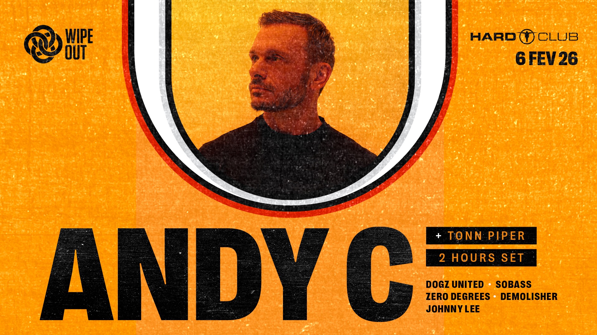 Wipeout Open Air presents ANDY C (2h Set) :: Hard Club :: Porto