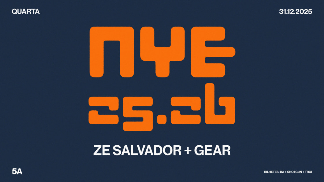Official cover of the event Zé Salvador + Gear - Nye