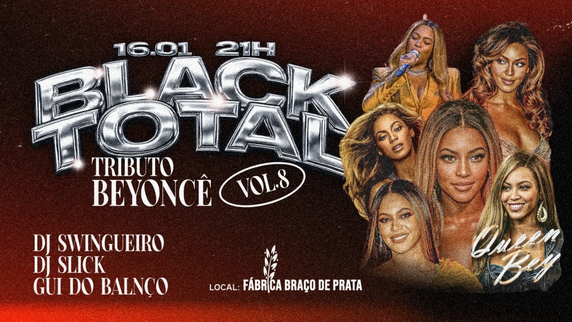Official cover of the event Black Total Vol8 - Tributo Beyoncé (Queen Bey)